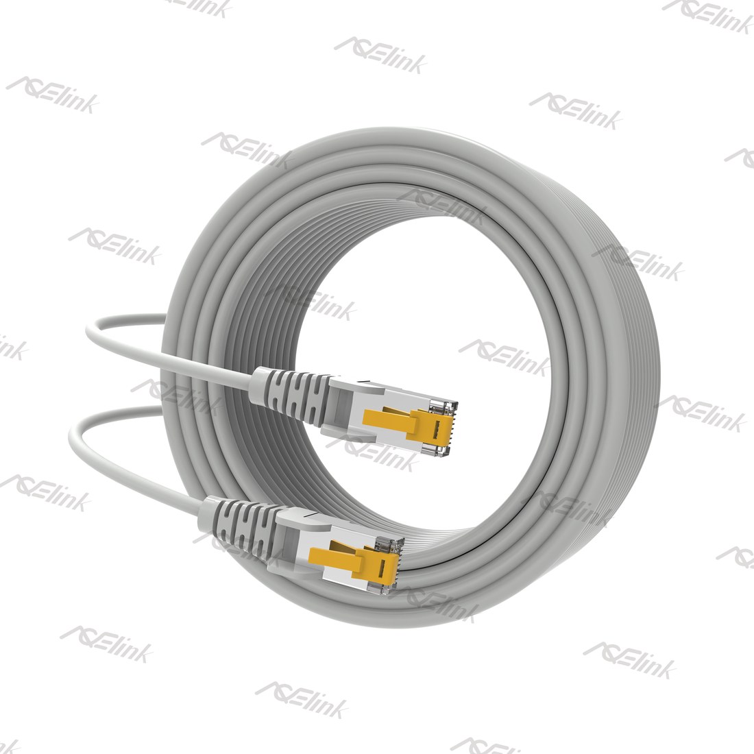 CAT.6A Slim 28AWG 10G Patch Cable with DuraBend Latch Connector