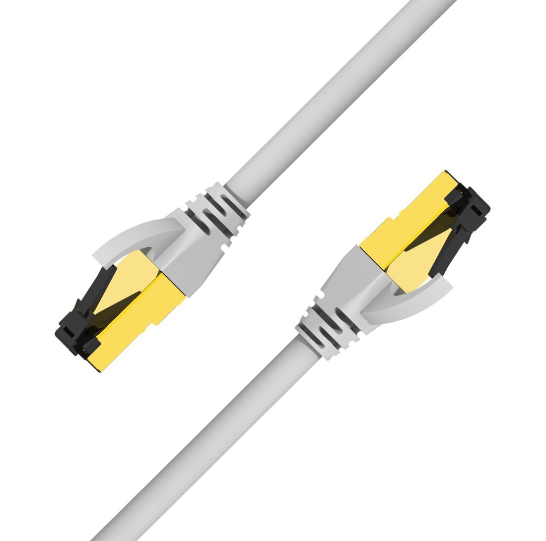 Industry-Rated & Anti-Bending Plug CAT.7 S/FTP 26AWG Patch Cable